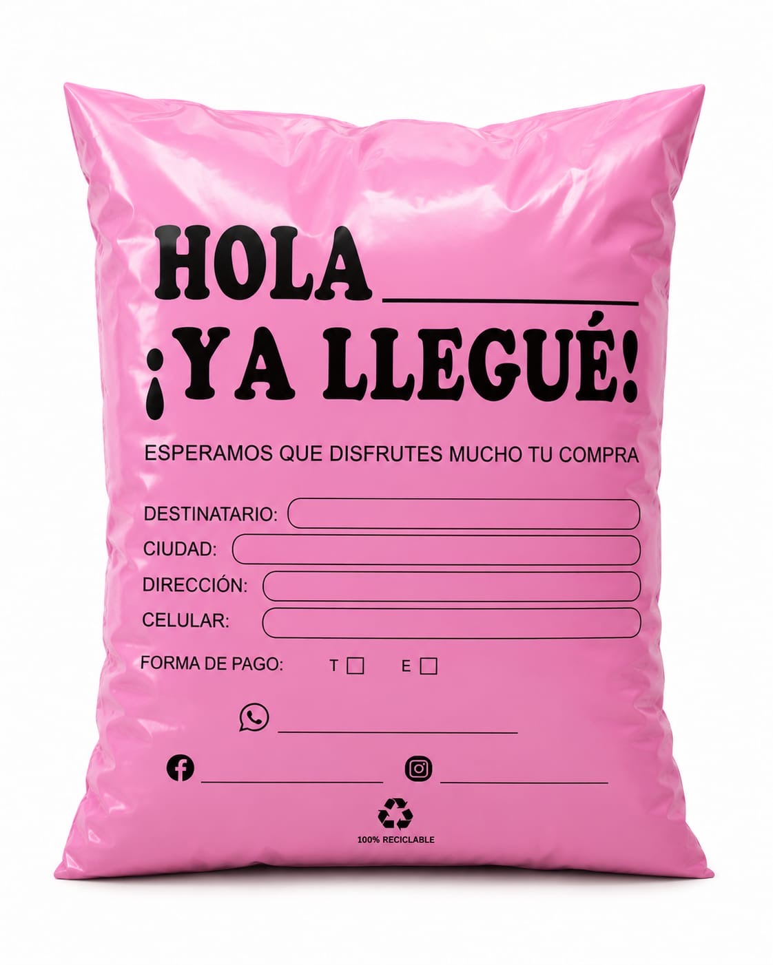 Bolsas Courier Premium Destinatario 35 X 45