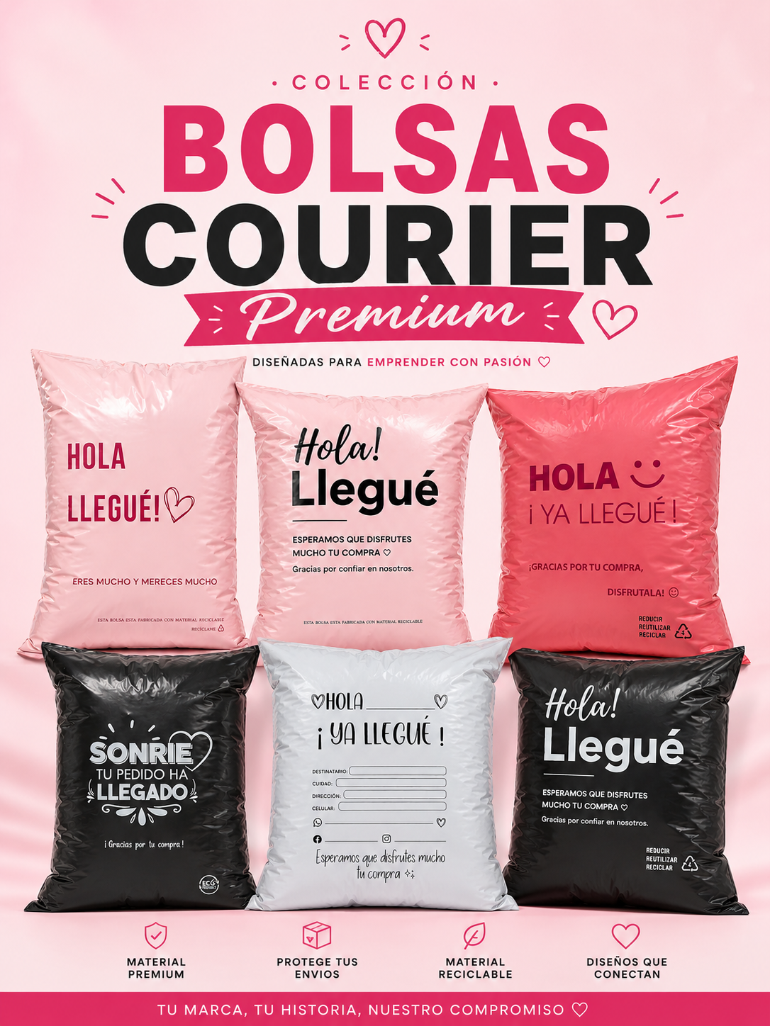 Bolsas Courier Premium