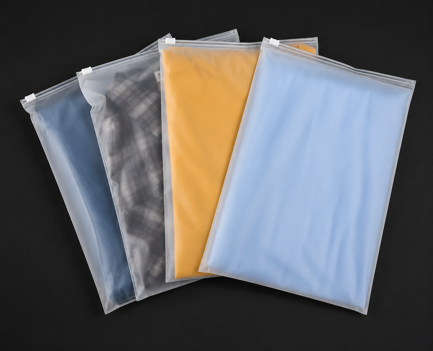 Pack 50 Bolsas Esmerilada Ropa Cm 25x30