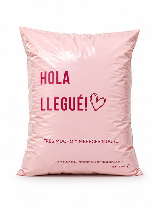 Bolsas Courier Premium Hola Ya Llegue 35 X 45