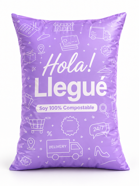 Bolsas Courier Exclusiva Hola Ya Llegue - 38x52