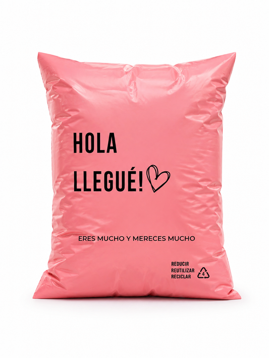 Bolsas Courier Hola Ya Llegue 18 X 24