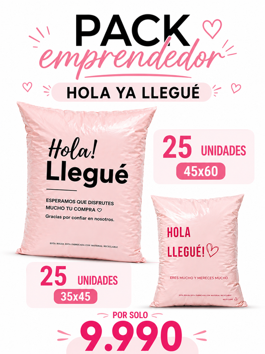 Pack Emprendedor Hola ya LLegue